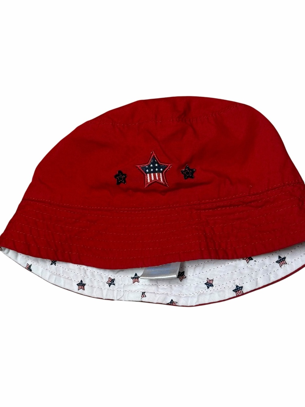 Vintage Y2K Cherokee Baby Red Patriotic Bucket Hat